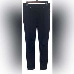 Vera Wang Jeggings Stretch Skinny Black Pants With Pockets Womens Small 29